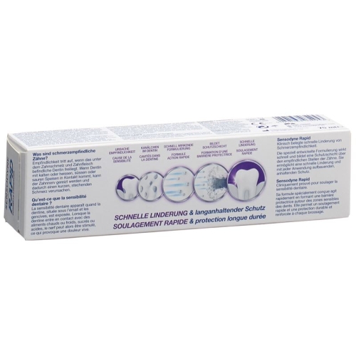 Sensodyne Rapid Toothpaste Tube 75ml buy online