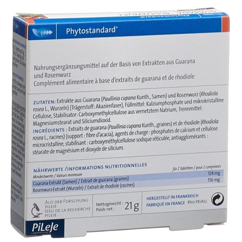 Phytostandard Guarana-Rosenwurz Tabletten 30 Stück buy online