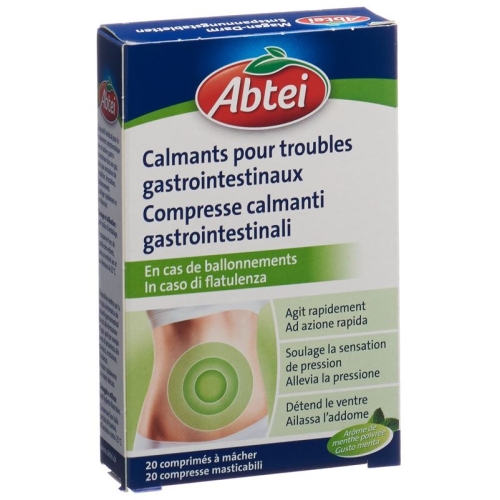 Abtei Magen-darm-entspannung Kautabletten 20 Stück buy online