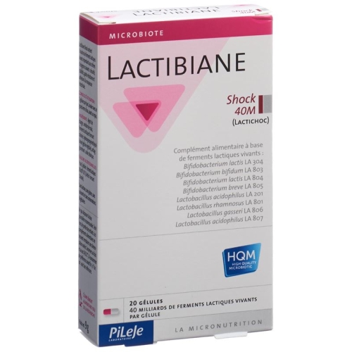 Lactibiane Shock 40M Gelules 20 Stück buy online