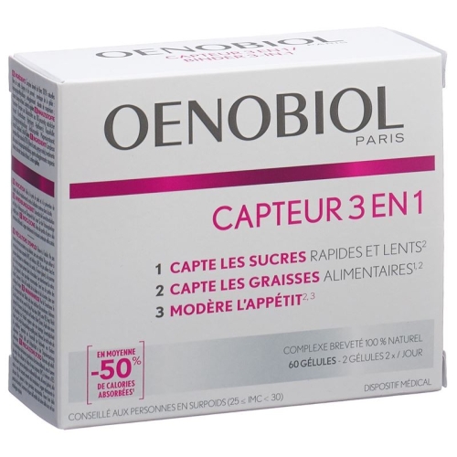 OENOBIOL Binder 3 in 1 Kaps 60 pcs