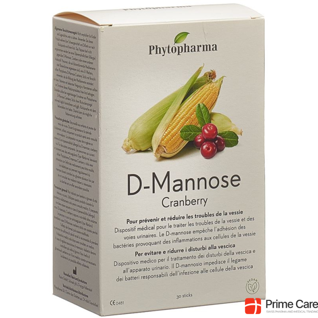 Phytopharma D-Mannose Cranberry Stick 30 pcs.