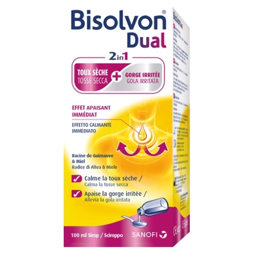 Bisolvon Dual 2 In 1 Cough syrup 100ml buy online