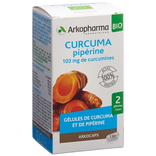 Arkocaps Kurkuma Kapseln Bio Dose 130 Stück buy online