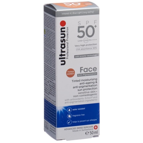 Ultrasun Face Anti-Pigmentation SPF 50+ Honey 50ml buy online