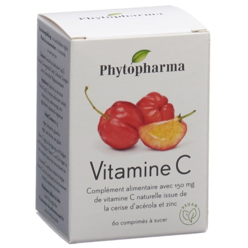 Phytopharma Vitamin C Lutschtabletten Dose 60 Stück buy online