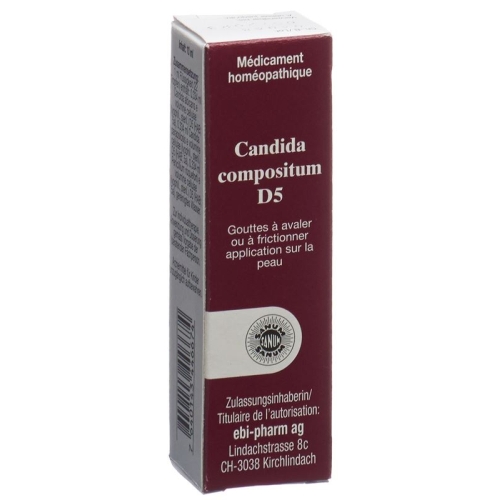 Sanum Candida compositum drops D 5 Fl 10 ml