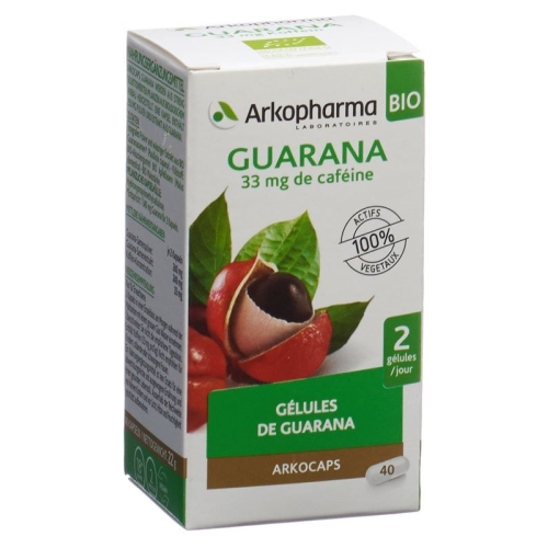 Arkocaps Guarana Kapseln Bio Dose 40 Stück buy online