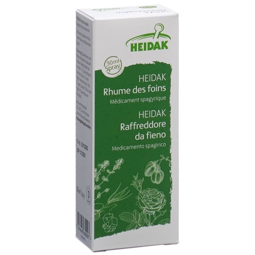 Heidak Heuschnupfen Spray Flasche 30ml buy online