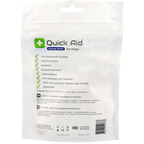 Quick Aid Animal Bitter Bandage 5x450cm buy online