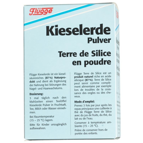 Flügge Kieselerde Pulver 200g buy online