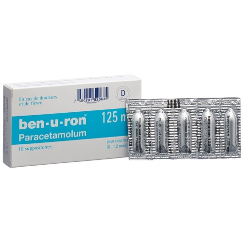 Ben U Ron 125mg 10 Zäpfchen buy online