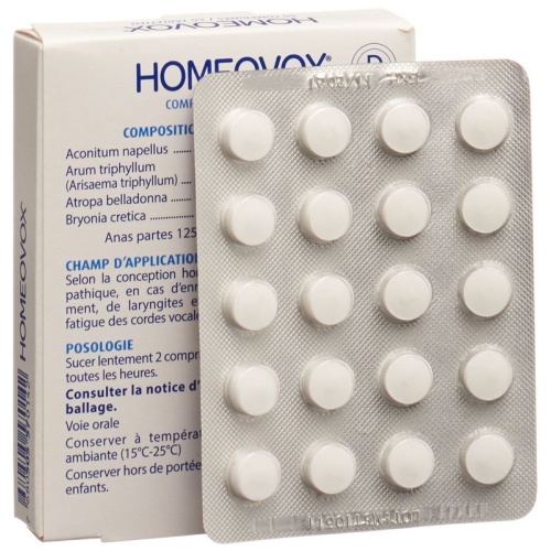 Homeovox Tabletten 60 Stück buy online