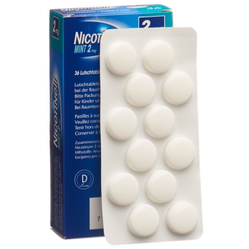 Nicotinell 2mg 36 Lutschtabletten buy online