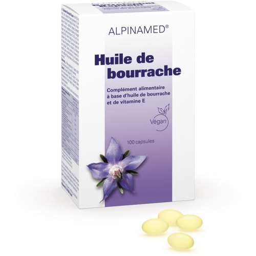 Alpinamed Borage Oil Capsules 100 Pieces buy online