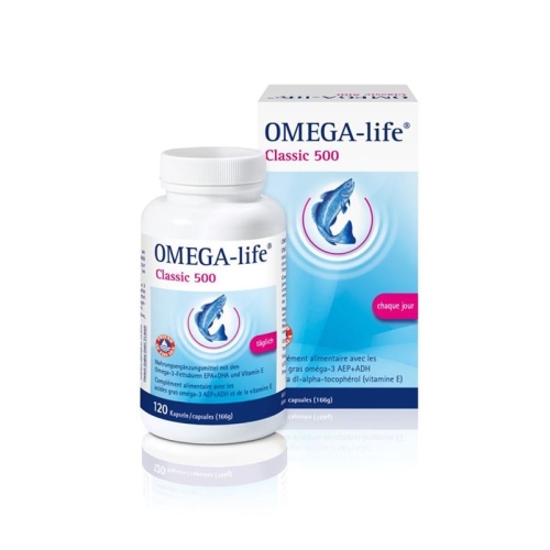 Omega-life 500mg 120 Kapseln buy online