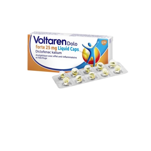 Voltaren Dolo Forte Liquid 25mg 10 Kapseln buy online