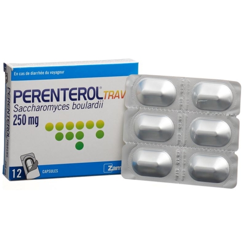 Perenterol Travel Kapseln 250mg Blister 12 Stück buy online