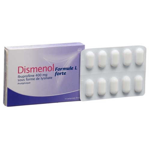 Dismenol Formel L Forte Filmtabletten 400mg 10 Stück buy online