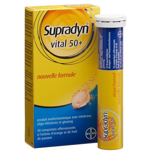 Supradyn Vital 50+ Brausetabletten (neu) 30 Stück buy online