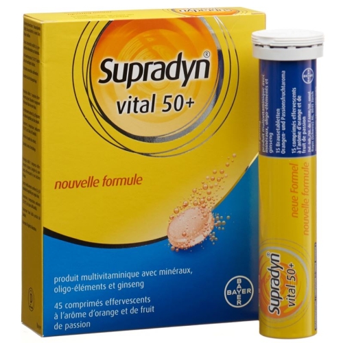 Supradyn Vital 50+ Brausetabletten (neu) 45 Stück buy online