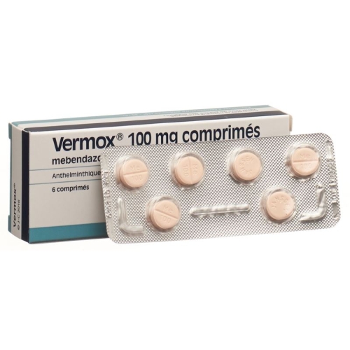 Vermox 100mg 6 Tabletten buy online