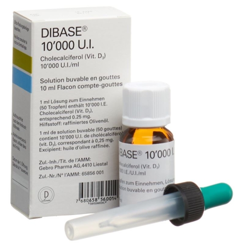 Dibase Tropfen 10000 Ie/ml Flasche 10ml buy online