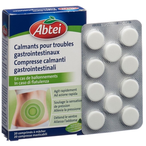 Abtei Magen-darm-entspannung Kautabletten 20 Stück buy online