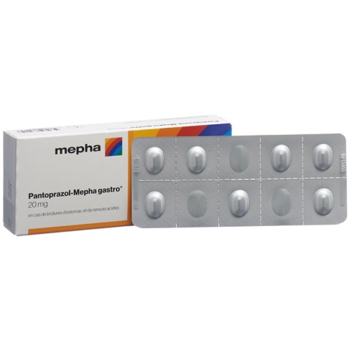 Pantoprazol Mepha Gastro Filmtabletten 20mg 7 Stück buy online