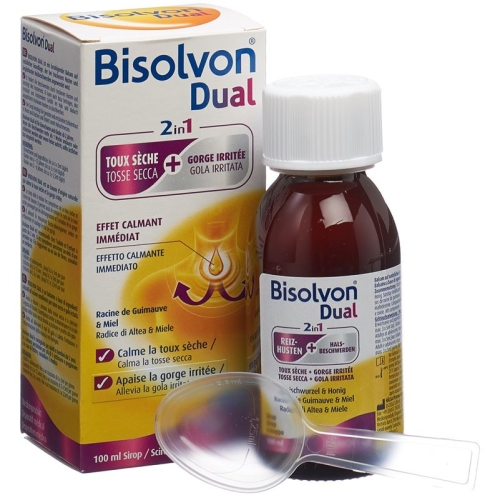 Bisolvon Dual 2 In 1 Cough syrup 100ml buy online