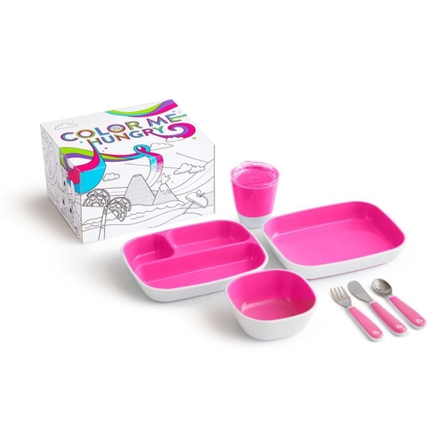 Munchkin Color Me Hungry Dining Set 7 pieces buy online