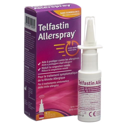 Telfastin Allerspray Nasal Spray bottle 15ml buy online