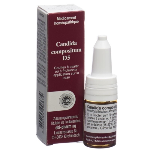 Sanum Candida compositum drops D 5 Fl 10 ml