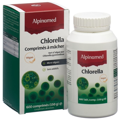 Alpinamed Chlorella Tablets 250mg Tin 600 pieces buy online