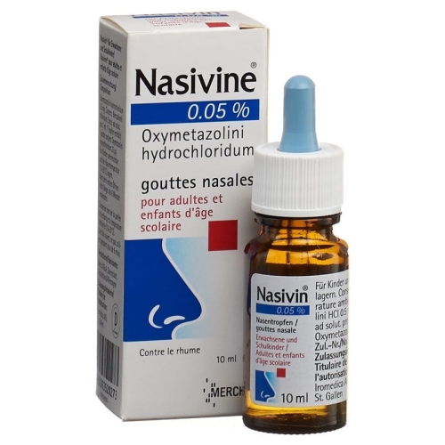 Nasivin Tropfen 0.05% Erwachsene 10ml buy online