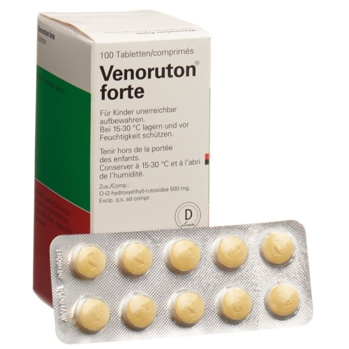 Venoruton Forte 500mg 100 Tabletten buy online