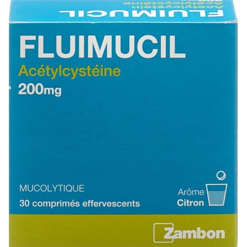 Fluimucil Brausetabletten 200mg Erwachsene Citron 30 Stück buy online