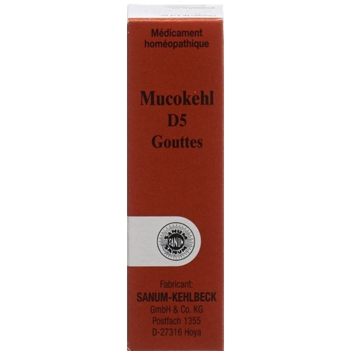 Mucokehl Tropfen D 5 10ml buy online