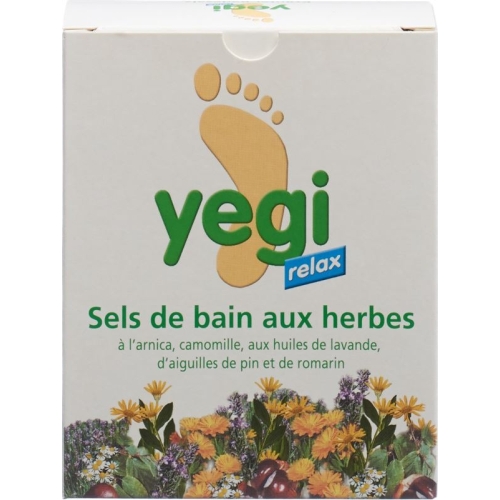 Yegi Relax Kräuter Fussbadesalz 4 Beutel à 50g buy online