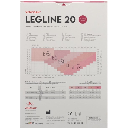 Venosan Legline 20 A-ghz M Nude 1 Paar buy online