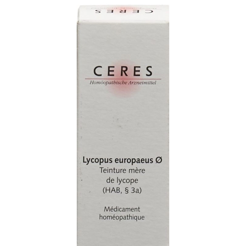 Ceres Lycopus Europaeus Urtinkt 20ml buy online