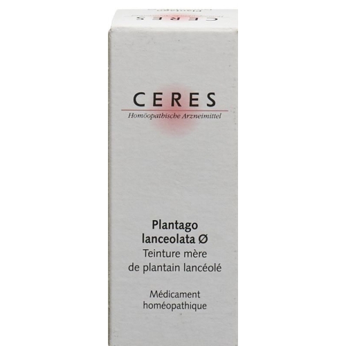 Ceres Plantago Lanceolata Urtinkt 20ml buy online