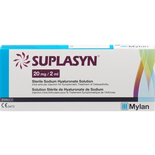 Suplasyn Injektionslösung 20mg/2ml Fertigspritze 2ml buy online