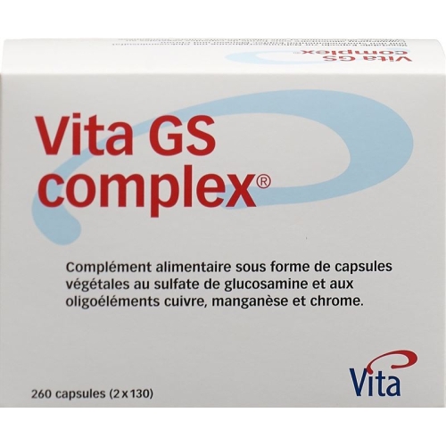 Vita GS Complex Glukosaminsulfat Kapseln 260 Stück buy online