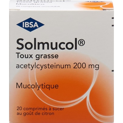 Solmucol 200mg 20 Lutschtabletten buy online