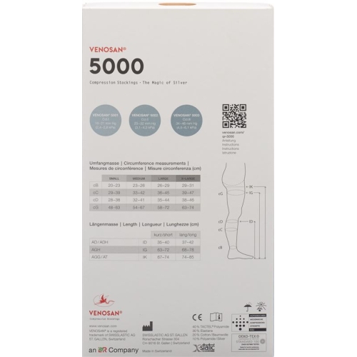 Venosan 5001 A-dh Kkl1 XL Lang Gesch Maro 1 Paar buy online