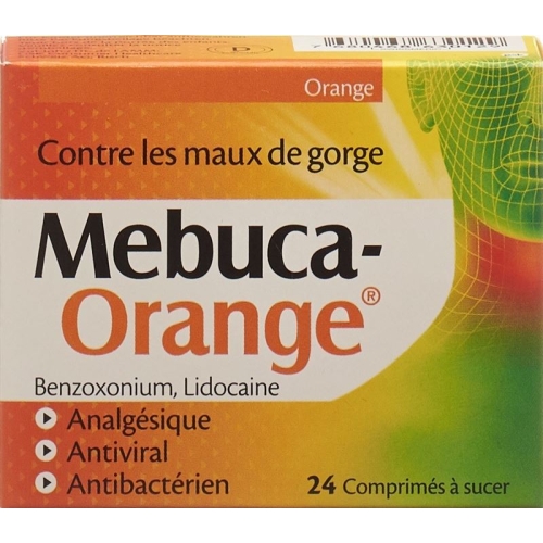 Mebuca Orange 24 Lutschtabletten buy online