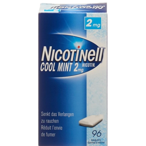 Nicotinell Cool Mint 2mg 96 Kaugummi buy online