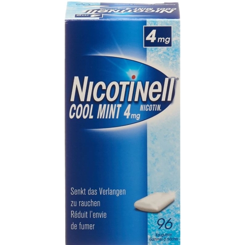 Nicotinell Cool Mint 4mg 96 Kaugummi buy online