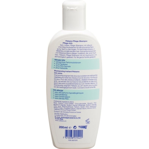 Pelsano Pflegeshampoo 200ml buy online